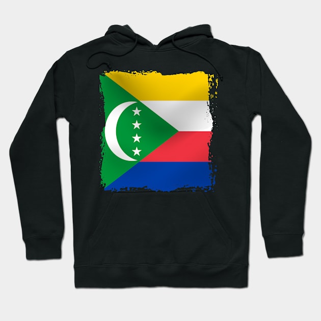 Comoros artwork Hoodie by SASTRAVILA